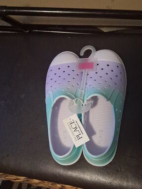 The Children's Place Girls' Ombre Slip-On  Shoes - Lavender & Teal